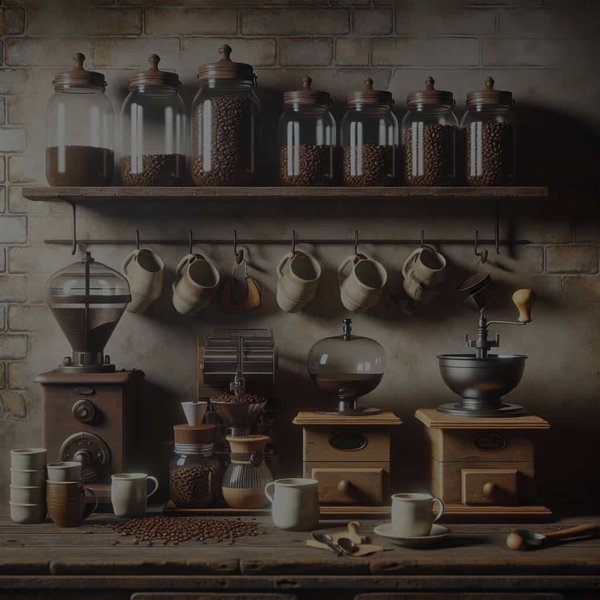 How to Set Up a Home Brew Coffee Station with a Vintage Aesthetic?