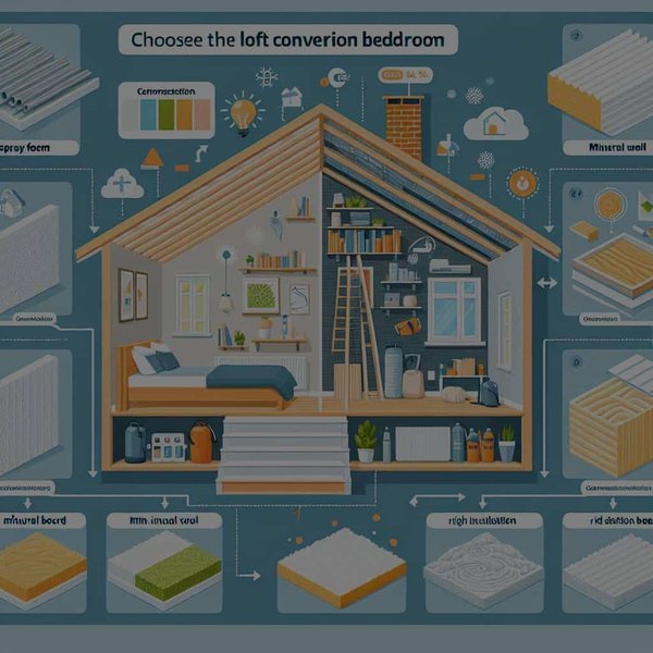 How to Choose the Right Insulation for a Loft Conversion Bedroom?