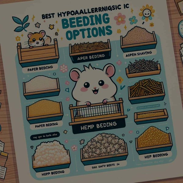 What Are the Best Hypoallergenic Bedding Options for Hamsters?