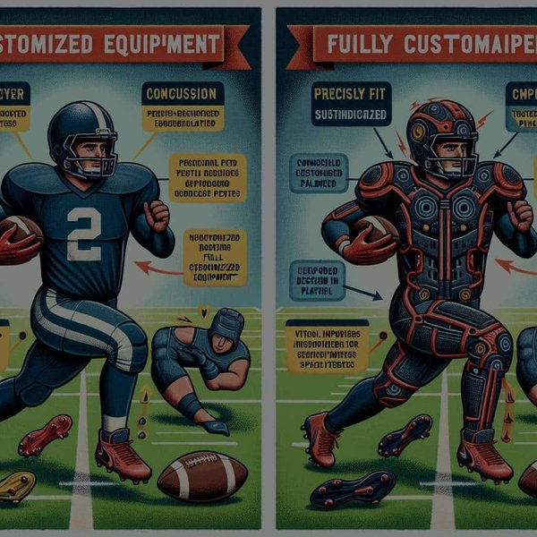 How Can Customized Equipment Improve Safety in American Football?